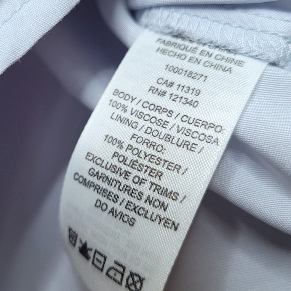 3/$20 🌴 | Dynamite | Floral Light Blue Halter Dress - Picture 11 of 12